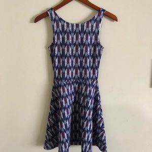 H&M printed dress size 2 Divided collection